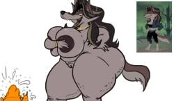 1girls 2026 2d 2d_(artwork) 2d_artwork anthro ass big_ass big_breasts black_hair black_hair_female breaking_bear breasts canid canine canis digital_art digital_drawing_(artwork) digital_media_(artwork) fat_ass female furry furry_female gray_fur grey_fur illis long_hair naked naked_female nude nude_female solo tagme thicc thick thick_thighs thighs wolf wolf_ears wolf_girl wolf_queen_(breaking_bear) wolf_tail yellow_sclera