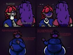 big_ass big_breasts blueberry_inflation breasts bubble_butt cleavage female furry huge_ass huge_breasts inflation sinflative tagme thick_thighs wide_hips