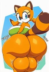1futa ai_generated ass backsack balls ballsack big_ass big_balls big_boobs big_breasts big_butt boobs bottomless breasts butt dickgirl futa futanari hyper hyper_balls marine_the_raccoon sega sonic_(series) sonic_the_hedgehog_(series) thicc thick_thighs