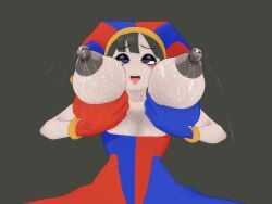 animated lactation pomni_(the_amazing_digital_circus) tagme video