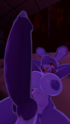 3d 3d_model anthro areolae arms_behind_head arms_up big_breasts big_penis bonfie bonfie_(cryptia) bonfie_(cryptiacurves) bonfie_(fn:rearousal) bonnie_(fnaf) breasts bunny_ears bunny_girl canine_penis cryptiacurves ears erect_penis erection fap_nights_at_frenni's five_nights_at_freddy's fnaf fredina's_nightclub futanari hair_covering_eye heart-shaped_pupils heart_eyes horny horny_expression horny_face horny_futa knot large_breasts large_penis laying_down laying_on_back massive_penis nipples nude presenting presenting_penis presenting_to_viewer purple_penis rabbit rabbit_ears rabbit_girl sheath solo tongue_out vrchat vrchat_avatar