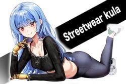 ass cleavage crop_top jeans king_of_fighters kula_diamond snk streetwear