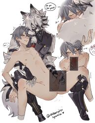 von lycaon from zenless zone zero by shibaruirui