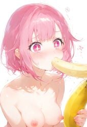 1girls ai_generated areola areolae banana belly big_breasts blush blush breasts breasts breasts breasts_out cleavage completely_naked completely_naked_female completely_nude completely_nude_female female female_focus female_only high_resolution highres naked nipples ootori_emu pink_eyes pink_hair project_sekai solo solo_female solo_focus sparkling_eyes tits_out tummy