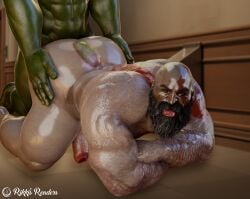 anal_sex bara big_ass big_butt bubble_ass bubble_butt doggy_style fat_ass fat_butt gay_sex god_of_war huge_ass huge_butt kratos male male_only massive_ass massive_butt muscles muscular muscular_arms muscular_male orc orc_dom orc_male orc_on_human orc_penetrating_human orc_penetrating_male penis_visible_through_ass penis_visible_through_body provocative rikkisrenders seductive seductive_eyes seductive_look seductive_pose seductive_smile slutty_daddy slutty_pose tempting thick_ass thick_butt thick_thighs tongue_out yaoi