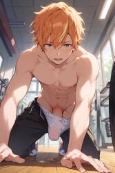 shinonome akito from project sekai by qiyoure12