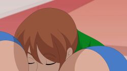 animated apron bbw big_breasts cheating discreenvision game_cg huge_breasts inusen milf milf_boom