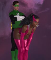 1boy 1boy1girl 1girls 3d ass big_ass big_breasts bottom_heavy breasts brown-skinned_female brown_body brown_skin bust busty chest curvaceous curvy curvy_figure dark-skinned_female dark_skin dc dc_comics fatality_(dc) female female_focus green_lantern green_lantern_(series) green_lantern_corps hal_jordan hips hourglass_figure huge_ass huge_breasts human knockkale large_ass large_breasts legs light-skinned_male light_skin male/female mature mature_female star_sapphire star_sapphire_(dc) star_sapphire_corps straight thick thick_hips thick_legs thick_thighs thighs top_heavy violet_lantern voluptuous voluptuous_female waist wide_hips