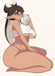 1girls ass breasts callie_(splatoon) female hi_res hips large_ass light-skinned_female light_skin long_hair naughty_face nintendo splatoon splatoon_(series) tentacle_hair thick_thighs thighs wide_hips yuta_agc