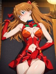 ai_generated anal_invitation anus ass asuka_langley_sohryu asuka_langley_soryu bandaid bandaid_on_pussy bent_over blue_eyes brown_hair female from_behind from_below german_japanese highres inviting_to_sex kneepits looking_at_viewer looking_back maebari naked naostudio neon_genesis_evangelion neopn_genesis_evangelion nsfw nude plugsuit_pilot presenting presenting_anus pussy red_hair shiny_skin simple_background solo spread_anus spread_ass spreading_own_anus spreading_own_ass teenager thigh_gap tsundere