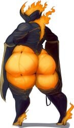 1girls ass big_ass big_booty big_butt butt chubby dat_ass ember_(warframe) ember_heirloom_(warframe) fat_ass funkin_thetrunk heels huge_ass phat_ass robot_girl solo solo_female tagme thick thick_ass thick_thighs viewed_from_behind warframe warframe_(species)