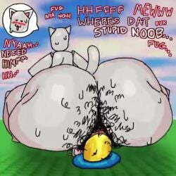 animated blocky_body bouncing_ass dildo english_text gay hair hairy_anus male male_focus male_only male_penetrated marpypawz massive_ass precum_drip precum_string roblox roblox_cat robloxian shorter_than_30_seconds sound_effects stupid_sexy_roblox_cat_(marpypawz) sweating tagme video