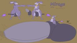 3_toes 4_fingers absurd_res animal_genitalia anthro ass balls belly big_balls big_butt big_penis big_sheath bodily_fluids darkened_balls darkened_genitalia darkened_sheath dipodid feet fingers genital_fluids genitals hi_res huge_balls huge_cock hyper hyper_balls hyper_genitalia hyper_penis jerboa male mammal mirage_(disambiguation) model_sheet overweight overweight_anthro overweight_male penis precum precum_squirt rodent shaft_divide sheath shortstack shortstack_male small_paws solo standing tail tapering_penis tapering_tail thick_penis thick_thighs toes wide_hips xylerthewolf