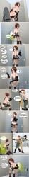 ass blushing cleavage embarrassed fart_cloud farting half_naked_female metal_gear_solid_v mute panties_down pants_down pooping_in_toilet quiet_(metal_gear) restroom ripped_stockings sagging_breasts scat science2311 shitting smelly_ass stinky_ass stinky_fart stockings toilet toilet_stall toilet_use underboob