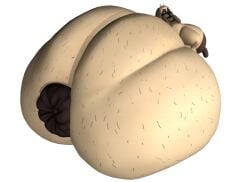 3d_(artwork) 3d_model_showcase alpha_channel anthro anus areola ass bald belly belly_hair big_anus big_belly big_breasts big_butt big_nipples black_lips black_nose body_hair breasts brown_anus brown_areola brown_nipples butt_hair canid canine canis deep_navel digital_media_(artwork) domestic_dog double_chin elderly elderly_anthro elderly_female eyeshadow female folds genitals hairy hairy_body huge_anus huge_belly huge_breasts huge_butt huge_hips huge_thighs hyper hyper_anus hyper_breasts hyper_butt lips long_nipples looking_at_viewer looking_back looking_back_at_viewer makeup mammal mary_mabuff molosser morbidly_obese morbidly_obese_anthro morbidly_obese_female navel nipples nude obese obese_anthro obese_female overweight overweight_anthro overweight_female puffy_anus pug rear_view sagging_breasts saggy_pussy shortstack shortstack_female simple_background small_molosser smile solo tan_body tan_skin thick_thighs toy_dog tta_art wide_hips