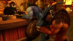 3d archmage-rykarr draenei erection gay male_draenei penis rimming source_filmmaker tauren world_of_warcraft yaoi