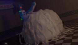 absurd_res android animatronic anthro balls big_balls big_breasts big_penis bodily_fluids bonnie_(fnaf) breasts bunnnyboi cock_vore cum cum_drip cum_on_penis dripping five_nights_at_freddy's five_nights_at_freddy's_2 futa_pred futanari genital_fluids genitals hi_res huge_balls hyper hyper_balls hyper_genitalia intersex intersex_pred lagomorph leporid machine male mammal nipples nude penile penis rabbit robot scottgames solo toy_bonnie_(fnaf) vore