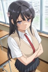 mai sakurajima from seishun buta yarou wa bunny girl senpai no yume wo minai by heeven