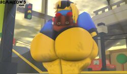 1female 1girls 1woman 3d alternate_version_at_source alternate_version_available artist_name artist_signature ass ass_focus big_ass big_ass_(female) bottom_heavy bottom_heavy_female bubble_ass bubble_butt butt_focus clothed clothed_female enormous_ass female furry furry_female furry_only huge_ass huge_butt large_ass large_butt massive_ass massive_butt noob noob_(roblox) request requested roblox roblox_avatar roblox_game roblox_studio robloxian scameows signature solo something_evil_will_happen tagme thicc_thighs thick_thighs watermark watermarked_at_source