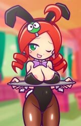 andou ringo from puyo puyo by furii (artist)