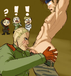 big_boss metal_gear metal_gear_solid_3 volgin yaoi yevgeny_borisovich_volgin