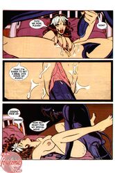 anna_marie comic female marvel nightcrawler rogue_(x-men) sexual_patrol straight_hair x-men