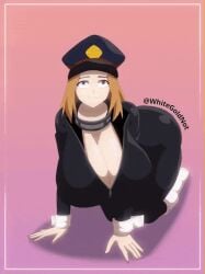 animated big_ass big_breasts blonde_hair boku_no_hero_academia breasts breasts_bigger_than_head bubble_ass bubble_butt camie_utsushimi clothed clothing english_text female gif gigantic_breasts hanging_breasts hat headgear headwear huge_ass huge_breasts hyper_breasts jiggling_breasts large_breasts my_hero_academia on_hands_and_knees sagging_breasts shaking_ass shaking_breasts shaking_butt short_playtime skin_tight skin_tight_outfit skin_tight_suit solo thick_thighs utsushimi_camie white_skin whitegoldnot wiggling_ass wiggling_butt wiggling_hips yellow_hair