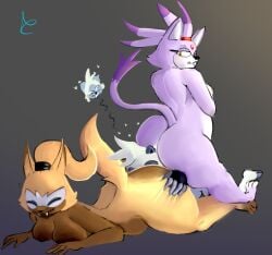 anthro areola ashclone big_butt black_nose blaze_the_cat breasts brown_areola brown_body brown_fur brown_nipples butt butt_grab butt_smother canid canine canis dipstick_tail domestic_cat eyelashes eyes_closed fangs feet felid feline felis female female/female forehead_gem fur gem grey_background grey_body grey_fur group hand_on_butt head_tuft hi_res idw_publishing lemur looking_back lying mammal markings nipples nude on_front primate purple_body purple_fur sega simple_background smothering sonic_the_hedgehog_(comics) sonic_the_hedgehog_(idw) sonic_the_hedgehog_(series) strepsirrhine tail tail_markings tan_body tan_fur tangle_the_lemur teeth thick_thighs trio tuft whisper_the_wolf white_body white_fur wide_hips wolf yellow_eyes