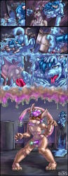 2026 2_horns absurd_res action_pose aliaspseudonym anal anal_penetration anthro backsack balls biped blue_body blue_hair bottomwear breasts brown_body canid canine canis claws clothed clothing comic countershade_face countershade_torso countershading dragon duo english_text erection face_lick fallout forced from_behind_position genitals grin gynomorph gynomorph/male gynomorph_penetrating gynomorph_penetrating_male hair hi_res horn hybrid inside intersex intersex/male intersex_penetrating intersex_penetrating_male latex latex_transformation licking long_hair looking_at_another looking_at_partner looking_at_viewer looking_pleasured male male_penetrated mammal medium_breasts microsoft mythological_creature mythological_scalie mythology night_stalker_(fallout) nipples one_eye_closed open_mouth pants penetration penile penile_penetration penis_in_ass pink_hair pose pounce prone_bone_position rape rattle_(anatomy) scalie sex shirt short_hair smile soren_(mrs0n) standing tan_body tan_countershading tank_top text toe_claws tongue topwear transformation white_clothing white_shirt white_tank_top white_topwear wolf