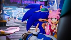 3d 3d_(artwork) against_wall amy_rose amy_rose_(riders) anthro anthro_female anthro_male anthro_on_anthro anthro_penetrating_anthro areolae ass blue_fur breasts clothed clothed_female clothed_sex clothing eulipotyphlan eyes_closed eyes_half_open from_behind from_behind_position fur furry furry_female furry_male glasses gloves green_eyes hedgehog hedgehog_girl mammal mouth_open nipples one_eye_closed open_mouth pants pants_down pink_fur sega sex sex_from_behind shirt sonic_(series) sonic_riders sonic_the_hedgehog sonic_the_hedgehog_(series) ssawnds tail