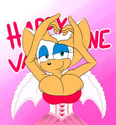 bat breasts female rouge_the_bat sonic_(series) superix