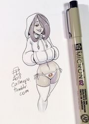 sucy manbavaran from little witch academia by callmepo