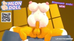 1boy 3d 3d_(artwork) 3d_animation 720p animated balls bed bedroom big_balls big_penis breasts doll_girl doll_joints fox fox_boy fox_tail furry furry_male leviantan581re longer_than_3_minutes male medium_breasts mlon_doll naked naked_male penis sega shorter_than_10_seconds sonic_(series) sonic_the_hedgehog_(series) sound tagme tails_the_fox thighs vagina vaginal_penetration vaginal_sex video yellow_body yellow_skin