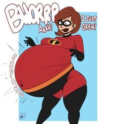 1girls alternate_version_available belly big_belly breasts brown_hair brown_hair_female brunette_female brunette_hair disney female female_focus female_only happy helen_parr hyper_belly large_breasts light-skinned_female light_skin mistrghost pregnant pregnant_belly pregnant_female solo solo_female solo_focus super_belly weight_gain weight_gain_female