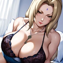 ai-created ai_art ai_assisted ai_female ai_generated chastity femdom naruto_(series) tsunade