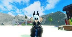 1girls 3d blocky_body roblox roblox_condo roblox_game roblox_studio robloxian solo