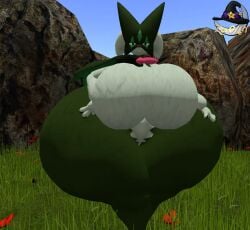 3d 3d_(artwork) big_ass big_breasts breasts bubble_butt cleavage female hips hips_wider_than_shoulders huge_ass huge_breasts hyper_ass hyper_breasts meowscarada pokemon pokemon_(species) pokemon_sv tagme thick_thighs wide_hips zer0264