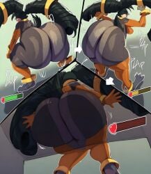 bottom_heavy dancing trinity-fate62 twerking