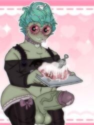 1boy femboy femboy_only feminine_male penis plants_vs_zombies plants_vs_zombies:_battle_for_neighborville pvz scientist_(pvz) semen solo thick_penis zombie