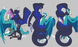 anthro apode bodily_fluids bound breasts chair cum cum_inside dart_(frstr4706) digital_media_(artwork) draconcopode dragon duo ejaculation erection female furniture genital_fluids genitals glimchip hi_res horn legless magic messy mythological_creature mythological_scalie mythology nude paws penetration penile penis pheromones reptile scales scalie serpentine sex simple_background snake snake_hood tail tongue tongue_out viper_(x-com) wings x-com