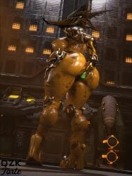 b big_ass big_breasts breasts bubble_butt cleavage female huge_ass huge_breasts nipples qzk_forte tagme thick_thighs wide_hips