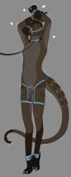 absurd_res alien andromorph anthro bodily_fluids collar cuff_(restraint) dunesprinter egg_vibrator genital_fluids harness hi_res intersex leash misterluk muzzle_(object) nexus_(misterluk) penetration restraints scalie sex_toy sex_toy_in_vagina sex_toy_insertion shaking solo tail taped_vibrator tremble_spikes trembling vaginal vaginal_fluids vaginal_penetration vibrator vibrator_in_vagina vibrator_on_clitoris