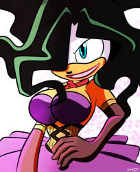 bat breasts female powerpuff_girls powerpuff_girls_z rouge_the_bat sedusa_(cosplay) sonic_(series) superix