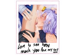 2boys adaman_(pokemon) blowjob fellatio femboy femboysub gay gay_male gold gold_(metal) gold_jewelry grey_hair hair_grab laan_psice light-skinned_male light_skin limel male male_only oc oral oral_sex pokemon saliva saliva_drip text tongue tongue_out wristwatch yaoi zoom_in