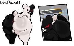 big_ass bubble_butt femboy furry huge_ass hyper_ass lewdewott tagme thick_thighs wide_hips