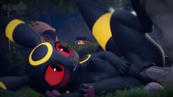 animated anthro anthro_penetrated eeveelution furry merengue_z missionary_position plap pokemon pokemon_(species) tagme umbreon vaginal_penetration video
