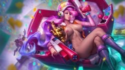 abs ai_generated arcade_miss_fortune edited league_of_legends miss_fortune nude_female riot_games