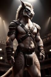 ai_generated felkin furry gladiator tagme