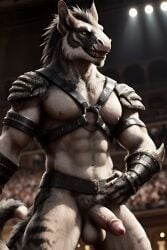 ai_generated felkin furry gladiator