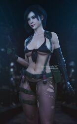 ada wong from metal gear by leonyash3d